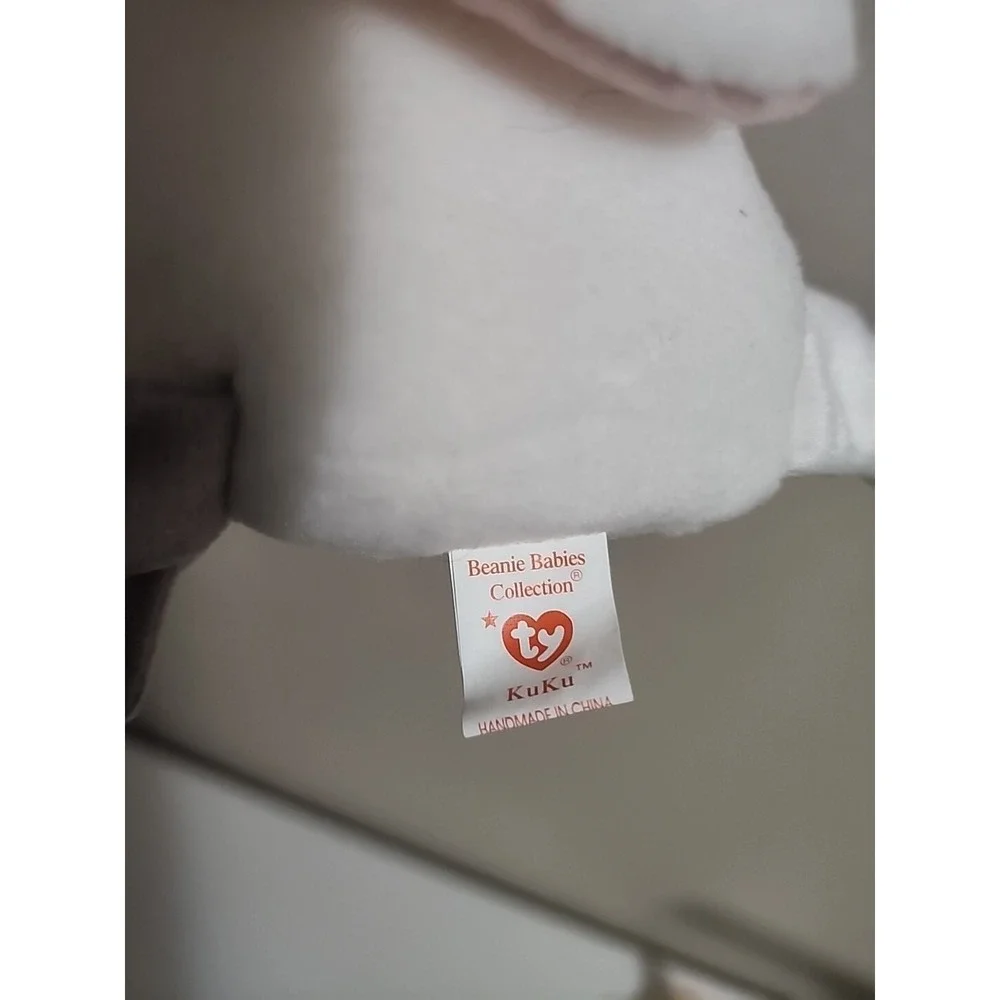 RARE! Kuku | Ty Beanie‎ Baby | the Cockatoo Bird | 1997